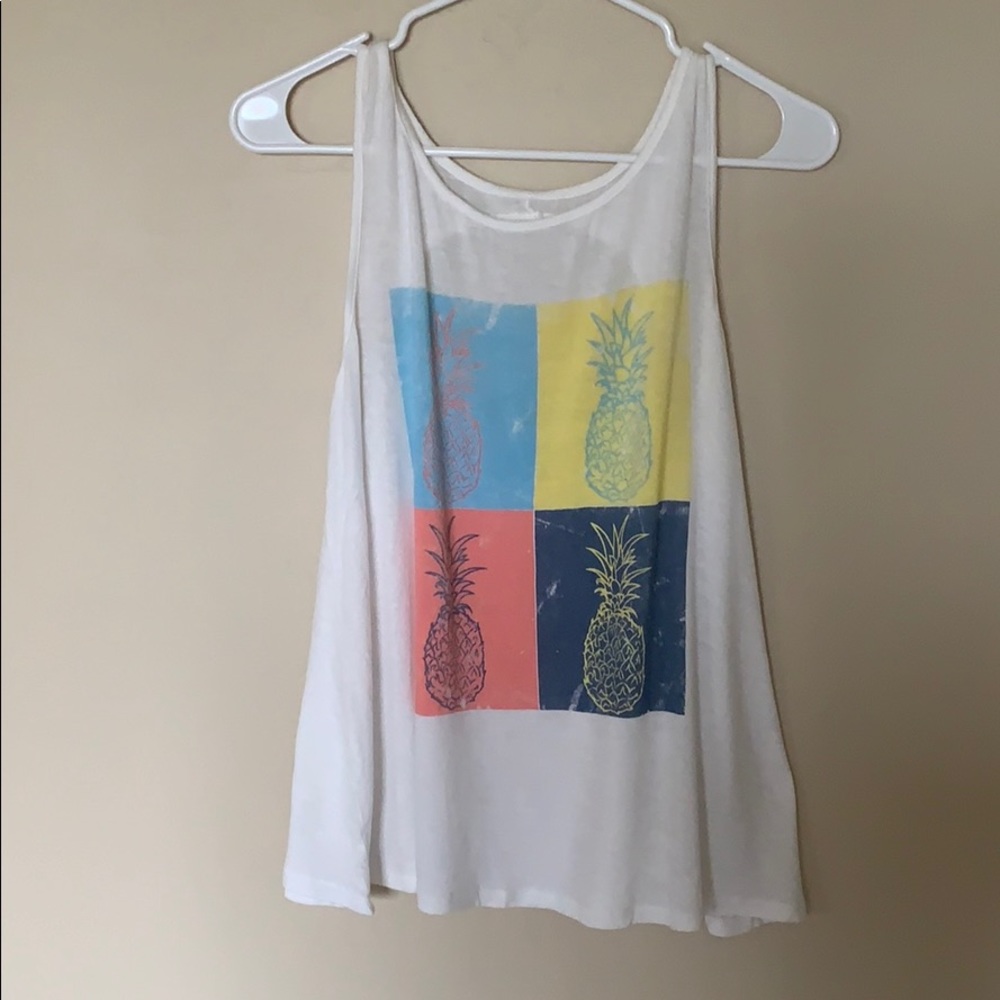 Paper Crane, Pinneapple Tank Top, M